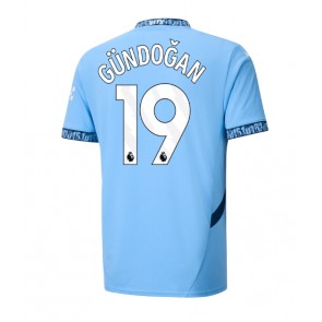 Billiga Manchester City Ilkay Gundogan #19 Hemmatröja 2024-25 Kortärmad